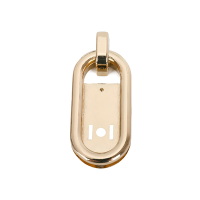 Long Oval Ring Metal Bag Locks Handbag Hardware Accessories