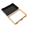ODM OEM Clamshell Clutch Frames Box Wearproof Rose Gold Untuk Dompet Bagasi